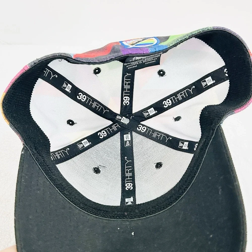 New Era Seattle Sounders FC Team Logo 39THIRTY Stretch Hat Cap M/L Black‎ MLS